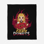 Rengoku's Fiery Donuts-None-Fleece-Blanket-janlangpoako