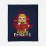 Rengoku's Fiery Donuts-None-Fleece-Blanket-janlangpoako