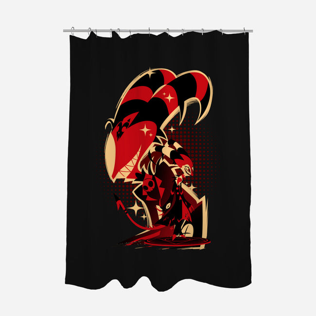 The Boss Blitzo-None-Polyester-Shower Curtain-hypertwenty