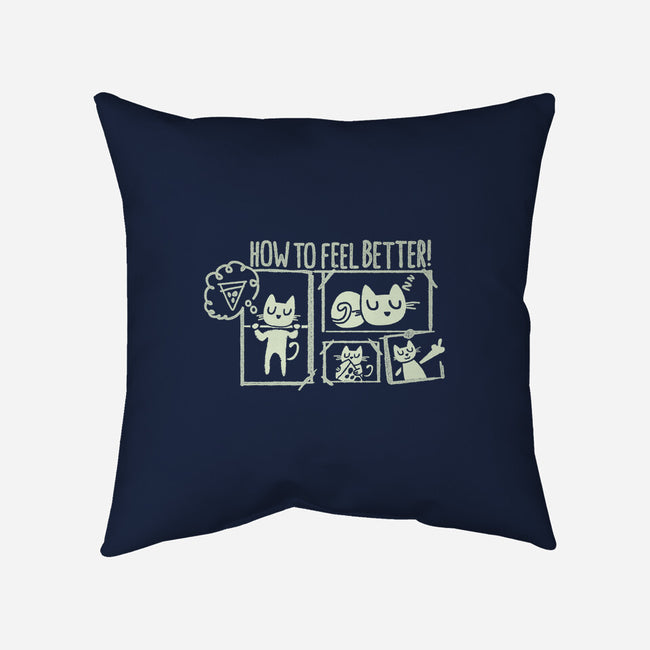 How To Feel Better-None-Removable Cover w Insert-Throw Pillow-Estudio Horta