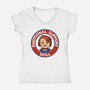 Emotional Support Doll-Womens-V-Neck-Tee-Melonseta