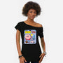 Action Figure-Womens-Off Shoulder-Tee-D0pp3l94n63r