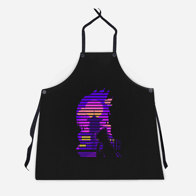 Nostalgia Vengeance-Unisex-Kitchen-Apron-Donnie