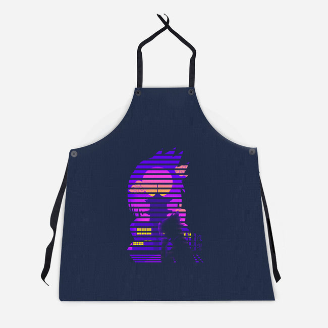 Nostalgia Vengeance-Unisex-Kitchen-Apron-Donnie