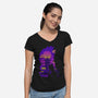 Nostalgia Vengeance-Womens-V-Neck-Tee-Donnie