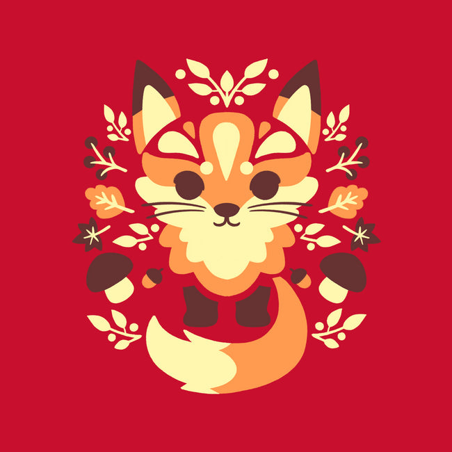 Autumn Fox Symmetry-None-Glossy-Sticker-NemiMakeit