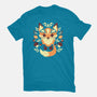 Autumn Fox Symmetry-Mens-Heavyweight-Tee-NemiMakeit