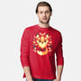 Autumn Fox Symmetry-Mens-Long Sleeved-Tee-NemiMakeit