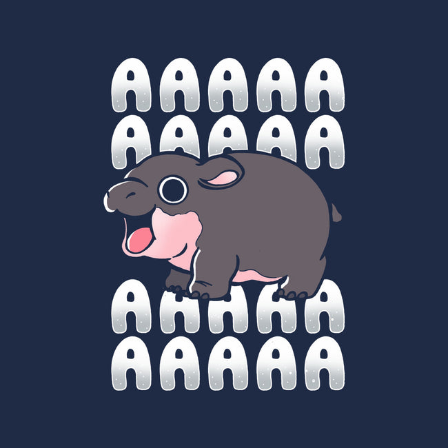 Screaming Hippo-None-Glossy-Sticker-Vallina84