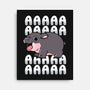 Screaming Hippo-None-Stretched-Canvas-Vallina84