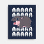 Screaming Hippo-None-Stretched-Canvas-Vallina84