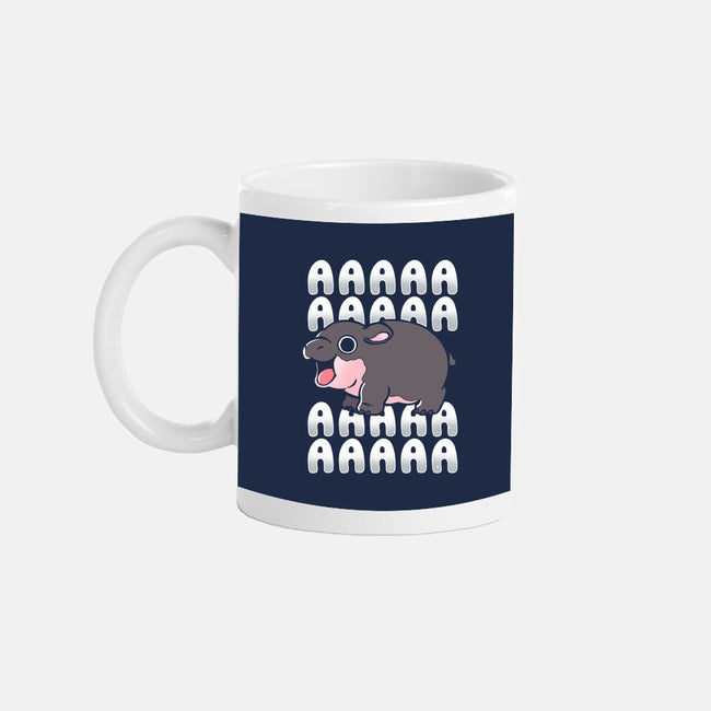 Screaming Hippo-None-Mug-Drinkware-Vallina84