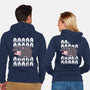 Screaming Hippo-Unisex-Zip-Up-Sweatshirt-Vallina84