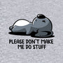 Please Don't Make Me Do Stuff-Womens-Off Shoulder-Tee-koalastudio