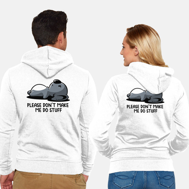 Please Don't Make Me Do Stuff-Unisex-Zip-Up-Sweatshirt-koalastudio