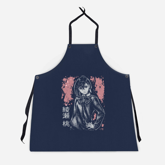 Momo Ayase-Unisex-Kitchen-Apron-xMorfina