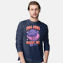 Moo Deng Made Me Do It-Mens-Long Sleeved-Tee-sachpica