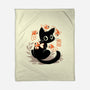 Japanese Style Cat-None-Fleece-Blanket-worlddominationforcats