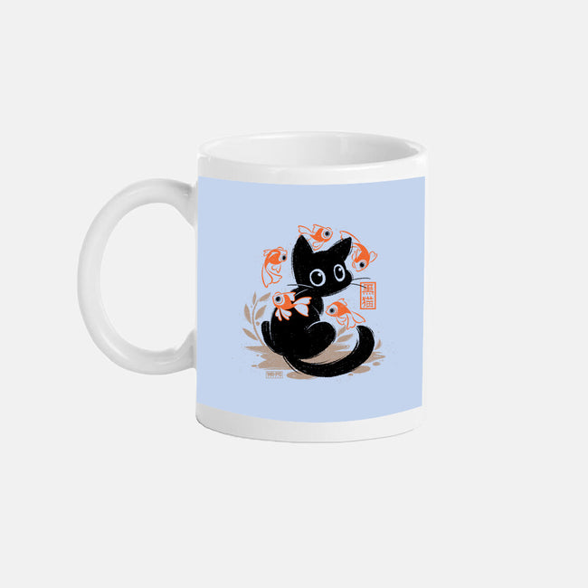 Japanese Style Cat-None-Mug-Drinkware-worlddominationforcats