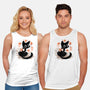 Japanese Style Cat-Unisex-Basic-Tank-worlddominationforcats