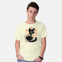 Japanese Style Cat-Mens-Basic-Tee-worlddominationforcats