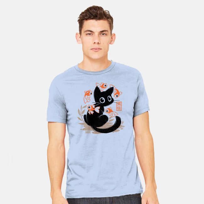 Japanese Style Cat-Mens-Heavyweight-Tee-worlddominationforcats