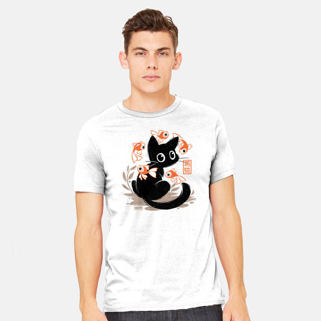 Japanese Style Cat-Mens-Heavyweight-Tee-worlddominationforcats