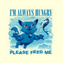 I Am Always Hungry-None-Glossy-Sticker-worlddominationforcats