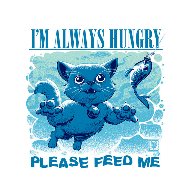 I Am Always Hungry-Mens-Long Sleeved-Tee-worlddominationforcats