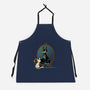 Black Cat Black Bat-Unisex-Kitchen-Apron-worlddominationforcats