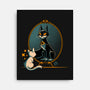 Black Cat Black Bat-None-Stretched-Canvas-worlddominationforcats