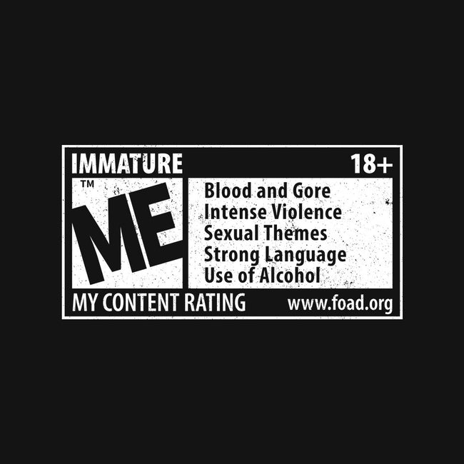 Immature Rating-Womens-Off Shoulder-Tee-Nemons