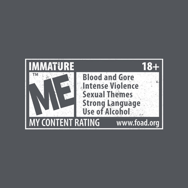 Immature Rating-Mens-Basic-Tee-Nemons