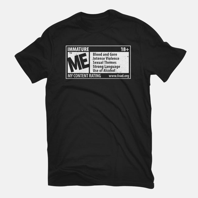 Immature Rating-Mens-Heavyweight-Tee-Nemons