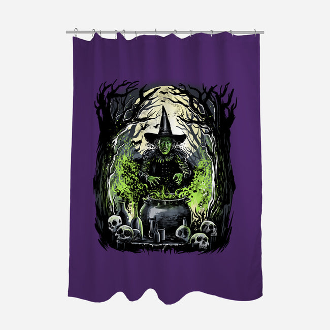 The Wicked Chef Of The West-None-Polyester-Shower Curtain-zascanauta