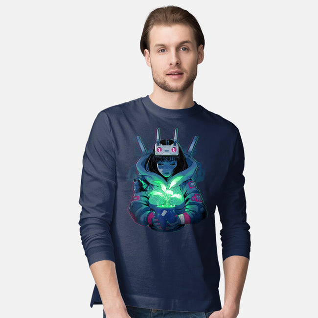 Green Future-Mens-Long Sleeved-Tee-Bruno Mota