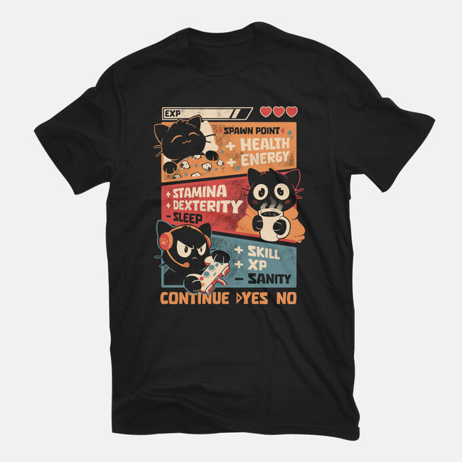 Insert Coin Daily Routine-Mens-Heavyweight-Tee-Heyra Vieira