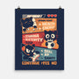 Insert Coin Daily Routine-None-Matte-Poster-Heyra Vieira