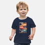 Insert Coin Daily Routine-Baby-Basic-Tee-Heyra Vieira