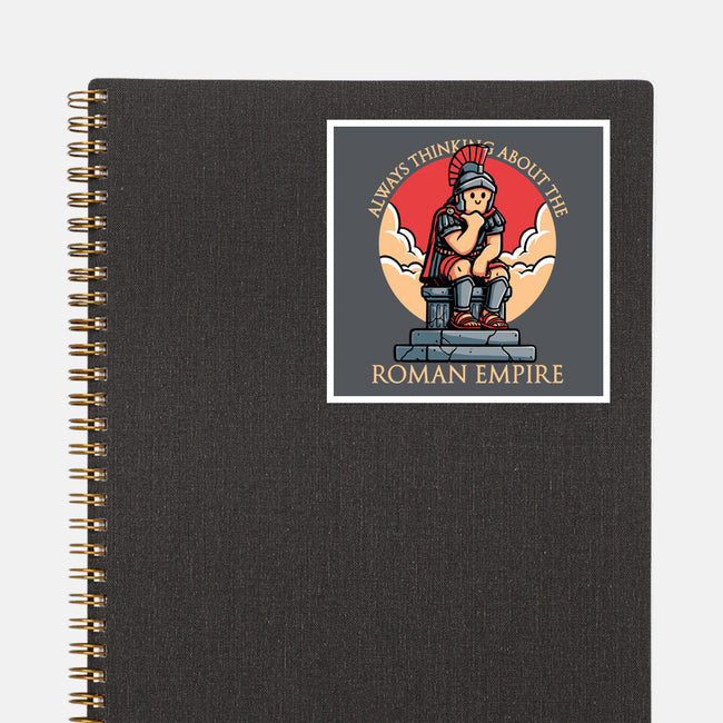 Roman Empire Meme-None-Glossy-Sticker-Studio Mootant