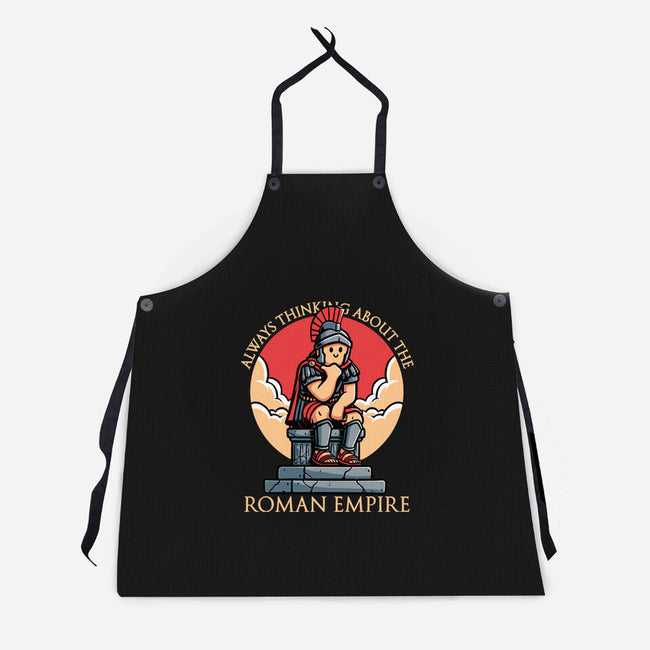 Roman Empire Meme-Unisex-Kitchen-Apron-Studio Mootant