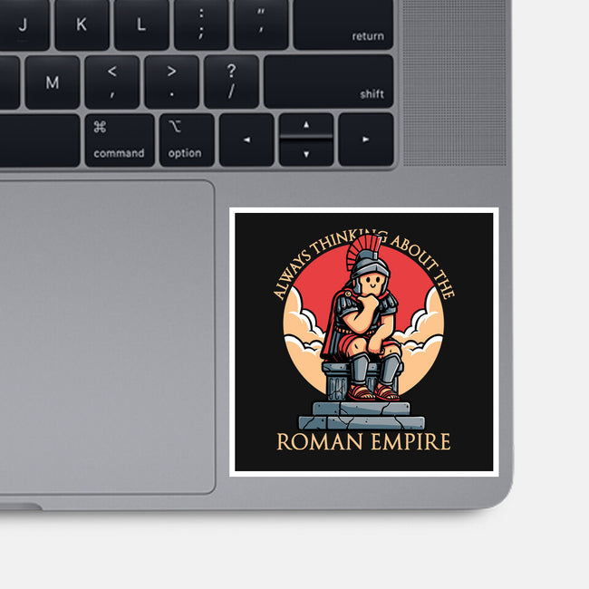 Roman Empire Meme-None-Glossy-Sticker-Studio Mootant