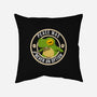 Never An Option Frog-None-Removable Cover w Insert-Throw Pillow-MaxoArt