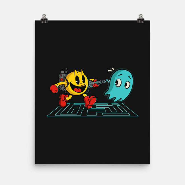 Pac-Busters-None-Matte-Poster-Herk Up Tees