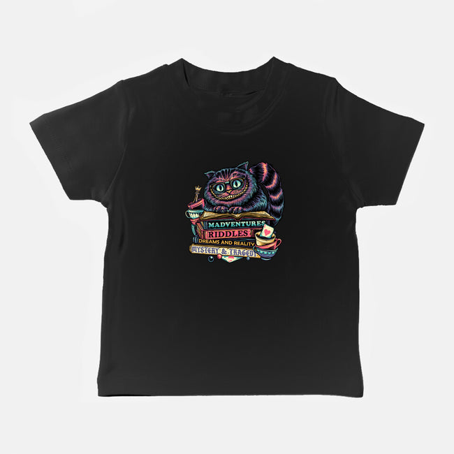 Bookish Cat-Baby-Basic-Tee-glitchygorilla