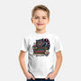 Bookish Cat-Youth-Basic-Tee-glitchygorilla