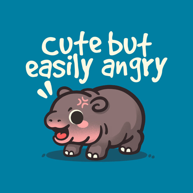 Cute Baby Hippo-None-Fleece-Blanket-NemiMakeit