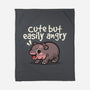 Cute Baby Hippo-None-Fleece-Blanket-NemiMakeit