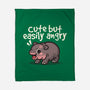 Cute Baby Hippo-None-Fleece-Blanket-NemiMakeit