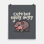 Cute Baby Hippo-None-Matte-Poster-NemiMakeit